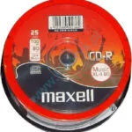 Maxell Εγγράψιμα CD-R 16x 700MB Cake Box 25τμχ CD0094