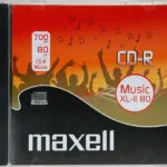 Maxell XLII-80 Music Εγγράψιμο CD-R 16x 700MB 1τμχ (11103801)