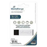 MediaRange 16GB USB 3.0 Stick Ασημί