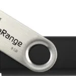 MediaRange 8GB USB 2.0 Stick Μαύρο