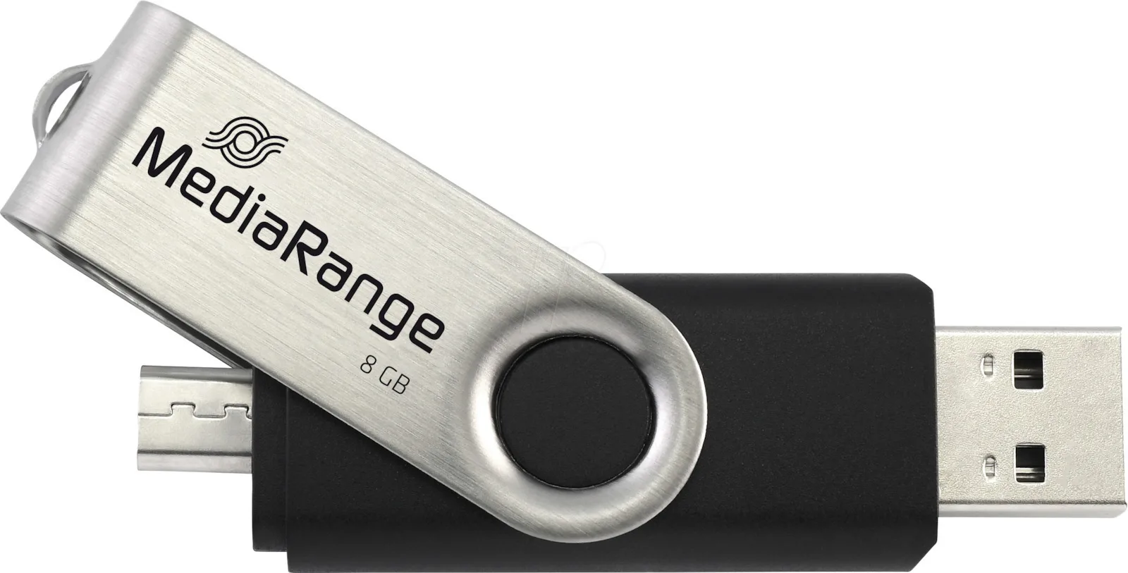 MediaRange 8GB USB 2.0 Stick Μαύρο MediaRange 8GB USB 2.0 Stick Μαύρο - Image 1