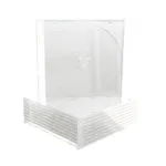 MediaRange CD Box Cd για 1 Δίσκο σε Διάφανο Χρώμα MRBOX20