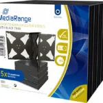 MediaRange CD Box Cd Jewelcase για 6 Δίσκους Μαύρο MRBOX34-6 5τμχ
