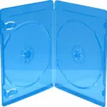 MediaRange CD Box για 1 Δίσκο με Διάφανη Πρόσοψη σε Μπλε Χρώμα BOX39-2-50