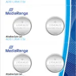 MediaRange Αλκαλικές Μπαταρίες Ρολογιών LR54 1.5V 10τμχ