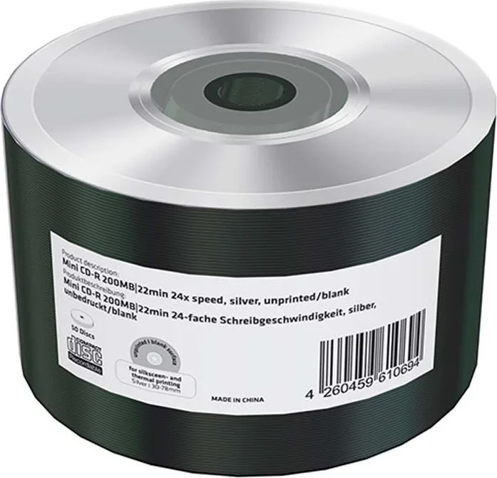 MediaRange Εγγράψιμα CD-R 24x 200MB Cake Box 50τμχ MR258 MediaRange Εγγράψιμα CD-R 24x 200MB Cake Box 50τμχ MR258 - Image 1