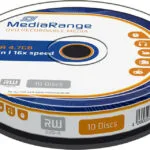 MediaRange Εγγράψιμα DVD+R 16x 4.7GB Cake Box 10τμχ MR453