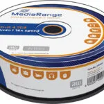 MediaRange Εγγράψιμα DVD+R 16x 4.7GB Cake Box 25τμχ (MR404)