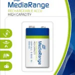MediaRange Επαναφορτιζόμενη Μπαταρία 9V Ni-MH 300mAh 1τμχ