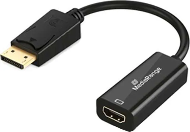 MediaRange Μετατροπέας DisplayPort male σε HDMI female 1τμχ MRCS175 MediaRange Μετατροπέας DisplayPort male σε HDMI female 1τμχ MRCS175 - Image 1