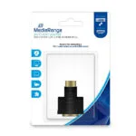 MediaRange Μετατροπέας DVI-I / HDMI male σε DVI-I / HDMI female Χρυσό 1τμχ MRCS171
