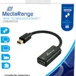 MediaRange Μετατροπέας mini DisplayPort male σε HDMI female 1τμχ MRCS176