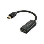 MediaRange Μετατροπέας mini DisplayPort male σε HDMI / mini DisplayPort female 1τμχ MRCS236