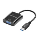 MediaRange Μετατροπέας USB-A / VGA male σε USB-A / VGA female 1τμχ MRCS230