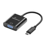 MediaRange Μετατροπέας USB-C / VGA male σε VGA / USB-C female 1τμχ MRCS229