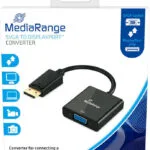 MediaRange Μετατροπέας VGA female σε DisplayPort male 1τμχ MRCS173