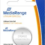 MediaRange Μπαταρίες Λιθίου Ρολογιών CR2450 3V 5τμχ