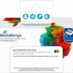 MediaRange Πακέτο Συμβατών Μελανιών Εκτυπωτή InkJet HP 655 Πολλαπλό (Color) / Μαύρο 4τμχ MRHP655MPK