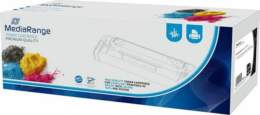 MediaRange Συμβατό Toner για Laser Εκτυπωτή HP 305A CE410A 2200 Σελίδων Μαύρο MediaRange Συμβατό Toner για Laser Εκτυπωτή HP 305A CE410A 2200 Σελίδων Μαύρο - Image 1
