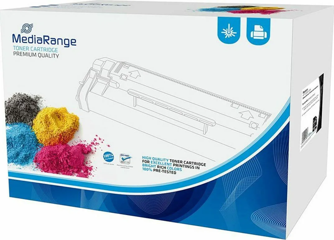 MediaRange Συμβατό Toner για Laser Εκτυπωτή HP 507A CE400A 5500 Σελίδων Μαύρο MediaRange Συμβατό Toner για Laser Εκτυπωτή HP 507A CE400A 5500 Σελίδων Μαύρο - Image 1