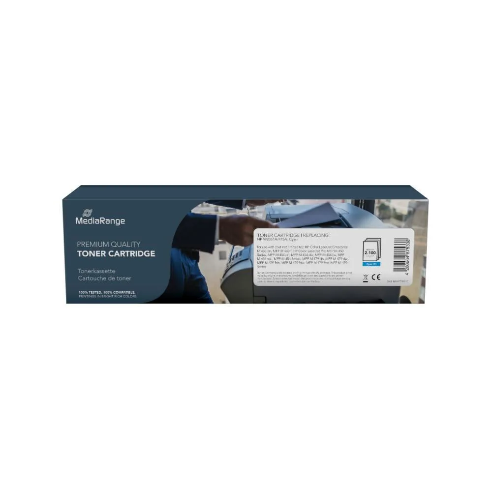 MediaRange Συμβατό Toner για Laser Εκτυπωτή HP W2031A/415A Κυανό (MRHPT2031C) MediaRange Συμβατό Toner για Laser Εκτυπωτή HP W2031A/415A Κυανό (MRHPT2031C) - Image 1