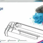 MediaRange Συμβατό Toner για Laser Εκτυπωτή Samsung CLT-C404S 1000 Σελίδων Κυανό