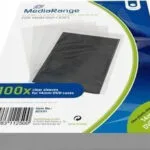 MediaRange Φάκελος για 1 Δίσκο Διάφανο BOX01 100τμχ