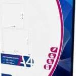MediaRange Φάκελος για 1 Δίσκο Λευκό MRINK120 50τμχ