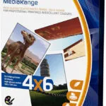 MediaRange Φωτογραφικό Χαρτί High Glossy A6 (10x15) 220gr/m² για Εκτυπωτές Inkjet 50 Φύλλα (MRINK104)