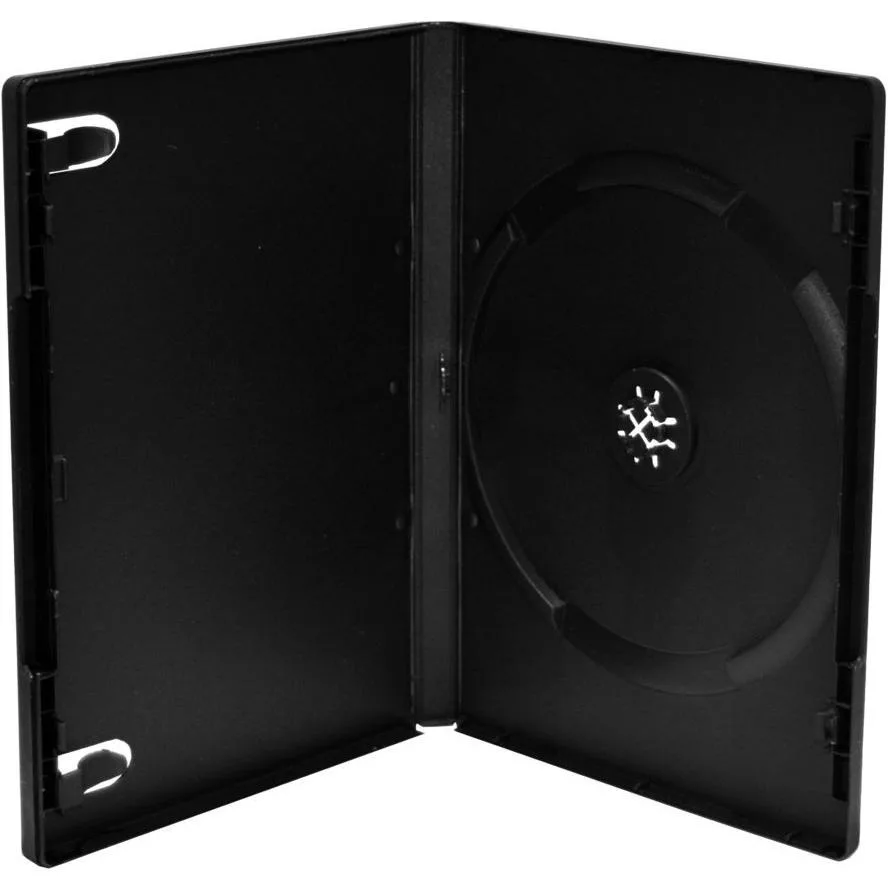 MediaRange DVD Box BOX13-M για 1 Δίσκο Μαύρο BOX13-M 50τμχ MediaRange DVD Box BOX13-M για 1 Δίσκο Μαύρο BOX13-M 50τμχ - Image 1