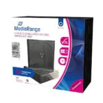 MediaRange DVD Box για 1 Δίσκο Διάφανο BOX31-T 5τμχ