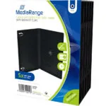 MediaRange DVD Box για 1 Δίσκο Μαύρο MRBOX30 5τμχ