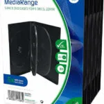 MediaRange DVD Box για 5 Δίσκους Μαύρο BOX35-5 5τμχ