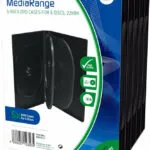 MediaRange DVD Box για 6 Δίσκους Μαύρο BOX35-6 5τμχ
