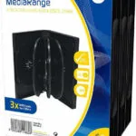 MediaRange DVD Box για 8 Δίσκους Μαύρο BOX35-8 3τμχ