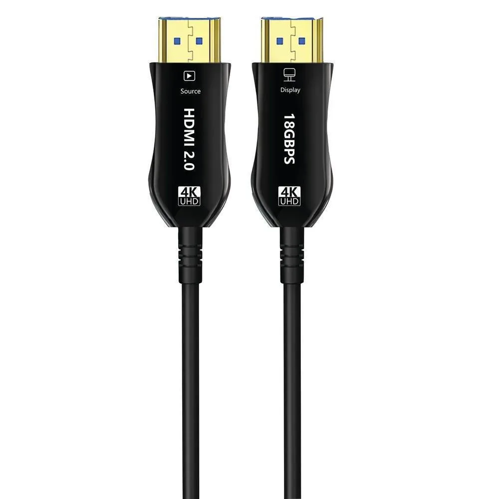 MediaRange HDMI 2.0 Premium High Speed 4K 60Hz HDR Cable HDMI male - HDMI male 20m Μαύρο MRCS224 MediaRange HDMI 2.0 Premium High Speed 4K 60Hz HDR Cable HDMI male - HDMI male 20m Μαύρο MRCS224 - Image 1