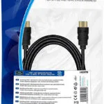 MediaRange HDMI 2.0 Premium High Speed 4K 60Hz HDR Cable HDMI male - HDMI male 3m Μαύρο MRCS198