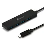 MediaRange Hub 4 Θυρών USB 3.0 με σύνδεση USB-C MRCS508