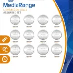 MediaRange Lithium Coin Cell Assorted Set Μπαταρίες CR2016 / CR2025 / CR2032 / CR2450 3V 12τμχ