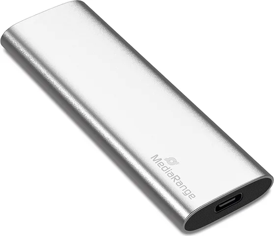 MediaRange MR1103 USB-C Εξωτερικός SSD 960GB M.2 Ασημί MediaRange MR1103 USB-C Εξωτερικός SSD 960GB M.2 Ασημί - Image 1