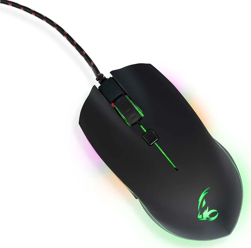 MediaRange MRGS201 RGB Gaming Ποντίκι 4000 DPI Μαύρο MediaRange MRGS201 RGB Gaming Ποντίκι 4000 DPI Μαύρο - Image 1