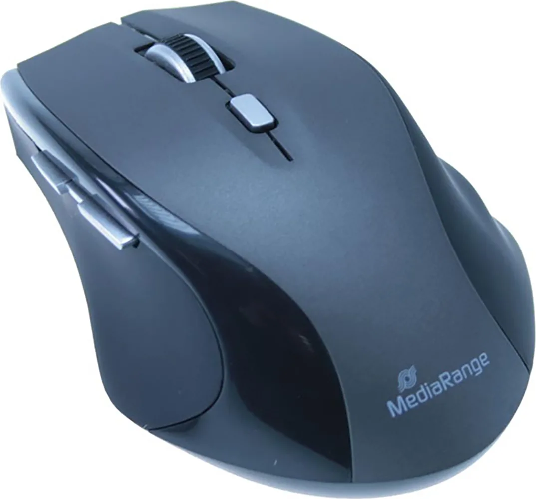 MediaRange MROS203 Ασύρματο Ποντίκι Black/Grey MediaRange MROS203 Ασύρματο Ποντίκι Black/Grey - Image 1