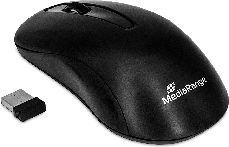 MediaRange MROS209 Ασύρματο Ποντίκι Μαύρο MediaRange MROS209 Ασύρματο Ποντίκι Μαύρο - Image 1
