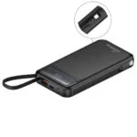 MediaRange Power Bank 10000mAh 18W με Θύρα USB-A και Θύρα USB-C Μαύρο