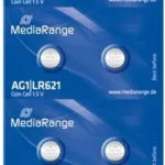 MediaRange Premium Alkaline Coin Cell AG1 Μπαταρία LR60 1.5V 1τμχ