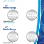 MediaRange Premium Αλκαλικές Μπαταρίες Ρολογιών LR44 10τμχ