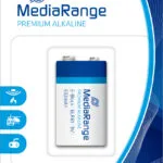 MediaRange Premium Αλκαλική Μπαταρία 9V 1τμχ MRBAT107