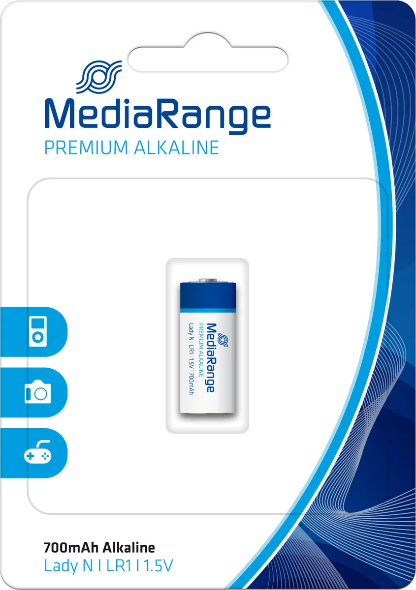 MediaRange Premium Αλκαλική Μπαταρία N 1.5V 1τμχ MRBAT116 MediaRange Premium Αλκαλική Μπαταρία N 1.5V 1τμχ MRBAT116 - Image 1