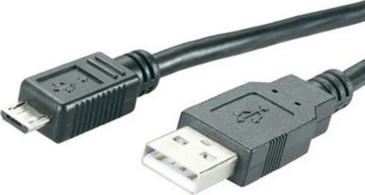 MediaRange USB 2.0 Cable USB-A male - micro USB-B male 1.2m (MRCS138) MediaRange USB 2.0 Cable USB-A male - micro USB-B male 1.2m (MRCS138) - Image 1