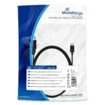 MediaRange USB 2.0 Cable USB-A male - mini USB-A male 1.8m (MRCS188)